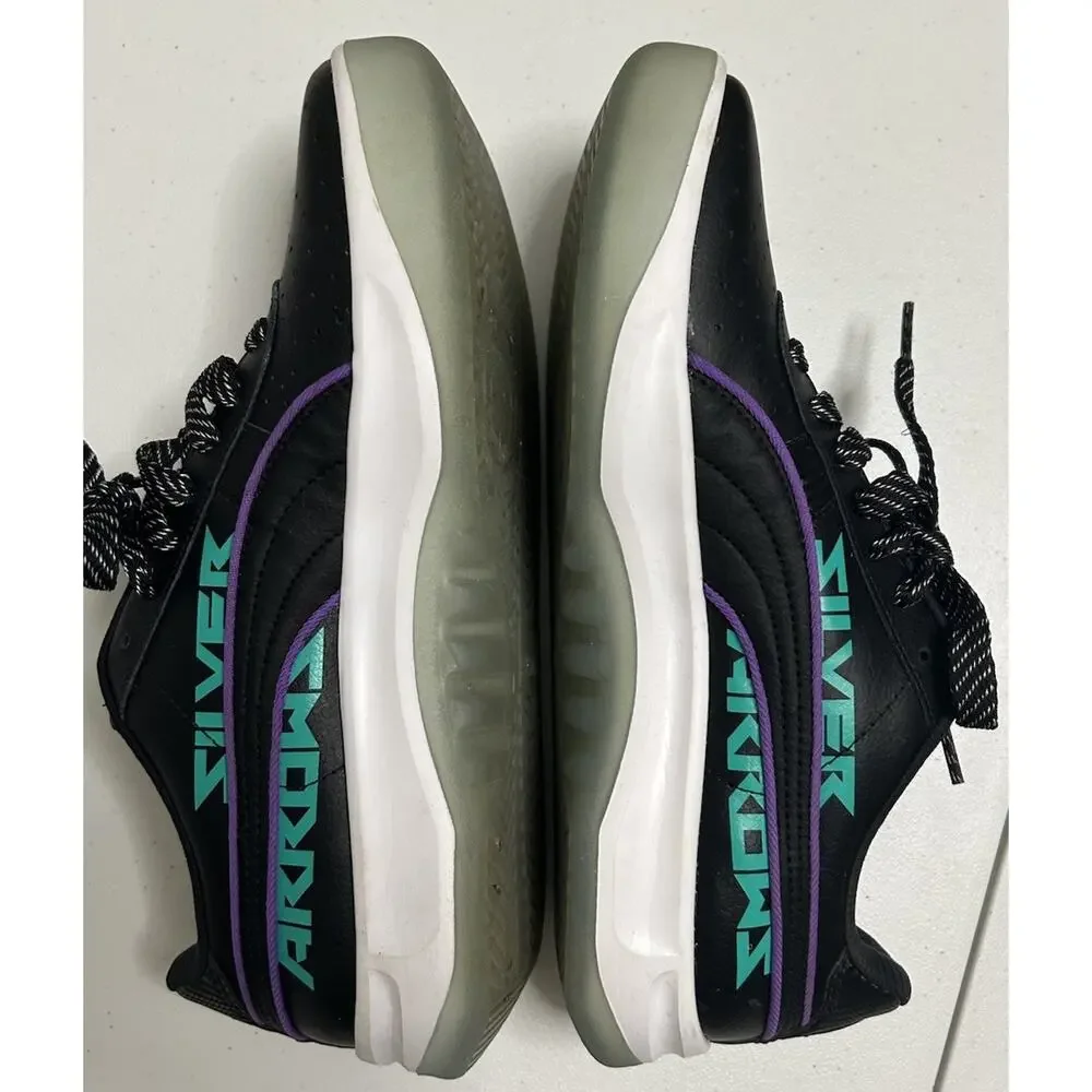 RARE Men’s Puma X Mercedes AMG Petronas GV Silver Arrows Black Sneakers (8.5)